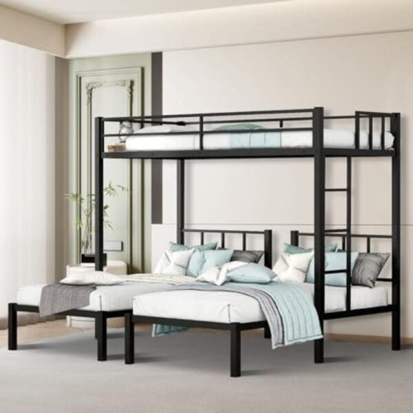 Triple Metal Bunk Bed